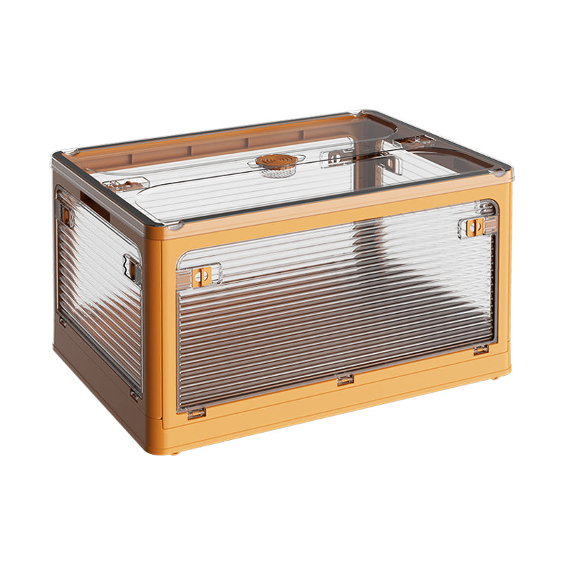 ANSENYA HOME 折りたたみ コンテナボックス 5面開閉 7サイズ 1~5個組 衣装ケース 収納ボックス 大型 キャスター付き 押し入れ収納 クリアボックス 蓋付き おもちゃ 積み重ね可能 衣類 布団 折り畳み プラスチック おしゃれ プレゼント