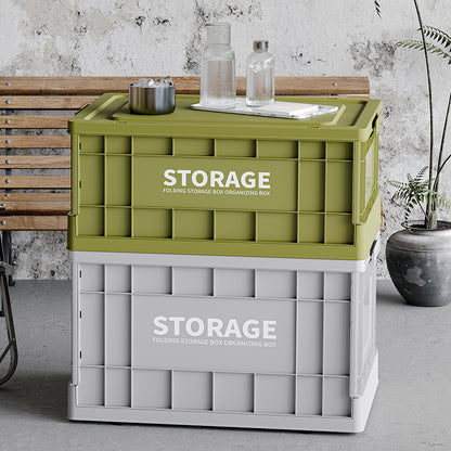 ANSENYA HOME 収納ボックス 折りたたみコンテナ 収納ケース コンテナ 衣装ケース アウトドア 部屋 リビング オフィス 家庭 車用 衣類収納 飲料 書類 防湿 防塵 キャスター付き 蓋付き 積み重ね可 組立簡単 4色展開 多サイズ選択 布団 衣類 ペットボトル おもちゃ お菓子 キッチン 取っ手付き 移動可能