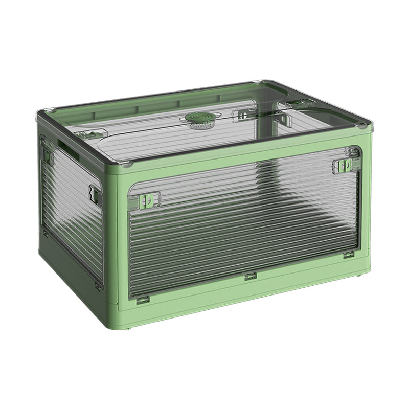 ANSENYA HOME 折りたたみ コンテナボックス 5面開閉 7サイズ 1~5個組 衣装ケース 収納ボックス 大型 キャスター付き 押し入れ収納 クリアボックス 蓋付き おもちゃ 積み重ね可能 衣類 布団 折り畳み プラスチック おしゃれ プレゼント