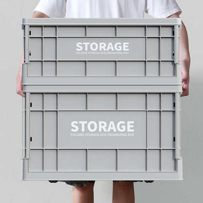ANSENYA HOME 収納ボックス 折りたたみコンテナ 収納ケース コンテナ 衣装ケース アウトドア 部屋 リビング オフィス 家庭 車用 衣類収納 飲料 書類 防湿 防塵 キャスター付き 蓋付き 積み重ね可 組立簡単 4色展開 多サイズ選択 布団 衣類 ペットボトル おもちゃ お菓子 キッチン 取っ手付き 移動可能