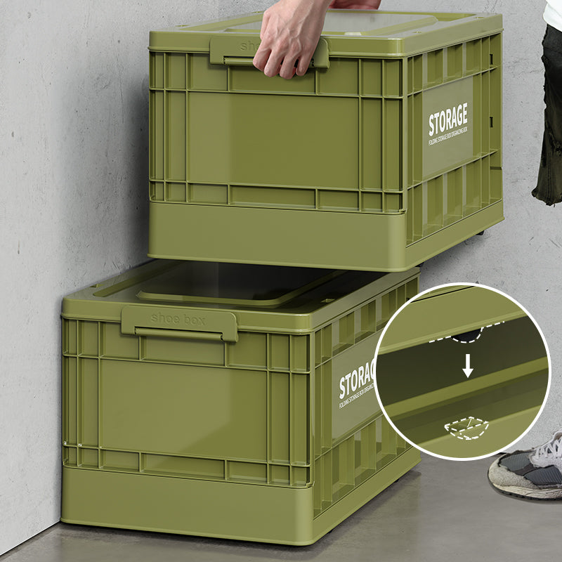 ANSENYA HOME 収納ボックス 折りたたみコンテナ 収納ケース コンテナ 衣装ケース アウトドア 部屋 リビング オフィス 家庭 車用 衣類収納 飲料 書類 防湿 防塵 キャスター付き 蓋付き 積み重ね可 組立簡単 4色展開 多サイズ選択 布団 衣類 ペットボトル おもちゃ お菓子 キッチン 取っ手付き 移動可能