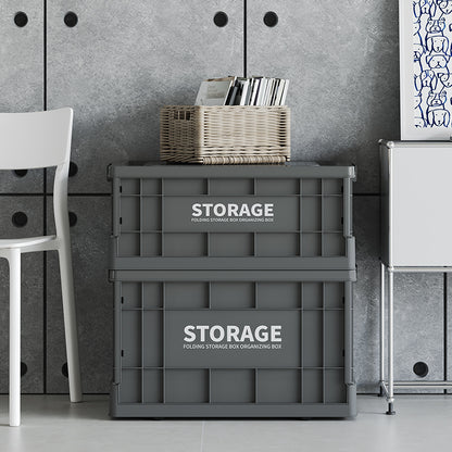 ANSENYA HOME 収納ボックス 折りたたみコンテナ 収納ケース コンテナ 衣装ケース アウトドア 部屋 リビング オフィス 家庭 車用 衣類収納 飲料 書類 防湿 防塵 キャスター付き 蓋付き 積み重ね可 組立簡単 4色展開 多サイズ選択 布団 衣類 ペットボトル おもちゃ お菓子 キッチン 取っ手付き 移動可能