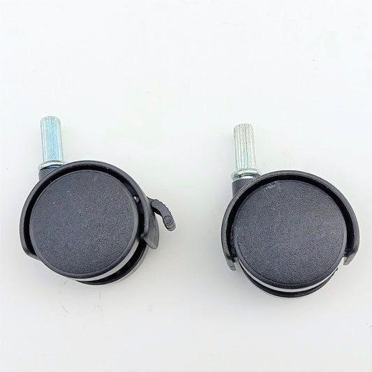 【部品のみ】4個セット キャスター 2個ストッパー付き 車輪径45mm 収納ボックス対応 黒 ブラック 両開きデザイン 5面開閉 折りたたみ コンテナ 対応キャスター パーツ 部品 ※収納ボックスは別売り