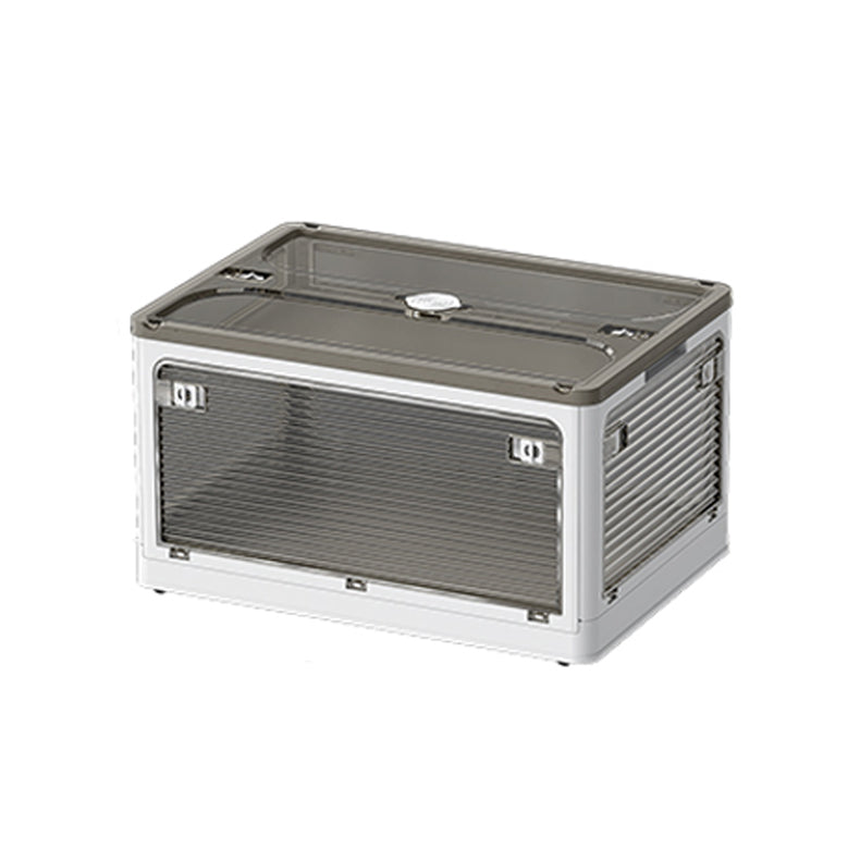 ANSENYA HOME 折りたたみ コンテナボックス 5面開閉 7サイズ 1~5個組 衣装ケース 収納ボックス 大型 キャスター付き 押し入れ収納 クリアボックス 蓋付き おもちゃ 積み重ね可能 衣類 布団 折り畳み プラスチック おしゃれ プレゼント