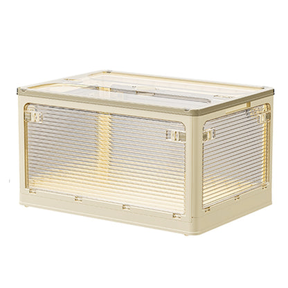 ANSENYA HOME 折りたたみ コンテナボックス 5面開閉 7サイズ 1~5個組 衣装ケース 収納ボックス 大型 キャスター付き 押し入れ収納 クリアボックス 蓋付き おもちゃ 積み重ね可能 衣類 布団 折り畳み プラスチック おしゃれ プレゼント